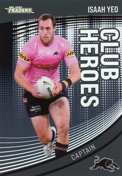 2022 NRL Traders - Club Heroes Parallel #CHP21 Isaah Yeo Front